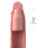 Pipedreams sleeve 22,86 cm + 7,62 cm plug skin - 2