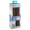 Pipedreams sleeve 22,86 cm + 7,62 cm plug brown - 3