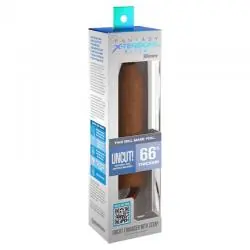 Pipedreams sleeve uncut 17,78 cm w strap caramel