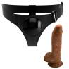 Pretty love - harness briefs arnés universal con dildo micheal 20 cm negro - 3