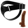 Pretty love - harness briefs arnés universal con dildo micheal 20 cm negro - 5
