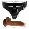 Pretty love - harness briefs arnés universal con dildo micheal 20 cm negro - 6