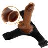 Pretty love - harness briefs arnés universal con dildo micheal 20 cm negro - 7