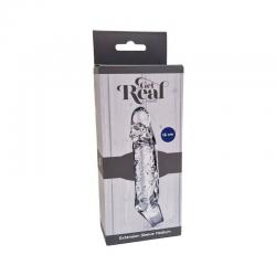 Get real - extension medio 16 cm transparente