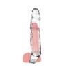 Funda Get Real Extension Sleeve sobre un pene de muestra