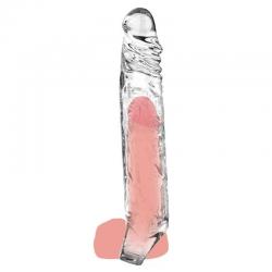 Get real - extension extralargo 22,5 cm transparente