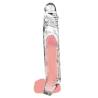 Get real - extension extralargo 22,5 cm transparente - 2