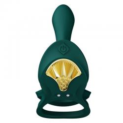 Zalo - bayek anillo vibrador control remoto parejas verde