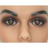 Detalle de los ojos de la muñeca Jessica