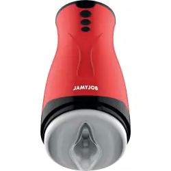 Jamyjob - dameron masturbador con succión y vibración - - 5