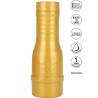 Tubo del Original Tube de pie junto a los iconos de la marca
