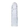 Funda  transparente para el pene en silicona 13cm - 2