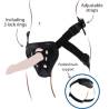 Get real - strap-on deluxe harnes negro - 1