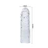 Funda  transparente para el pene en silicona 13cm - 6
