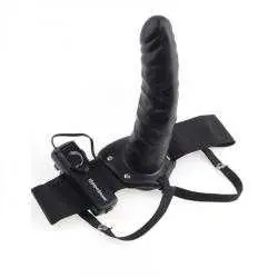 Fetish fantasy arnes vibrador hueco 19 cm negro