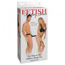 Fetish fantasy arnes hueco ajustable negro 15 cm