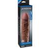 Mega 2 extensión color marron para el pene 20,5 cm - 2