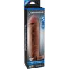 Perfect 2 extension pene con correa marron 19 cm - 2