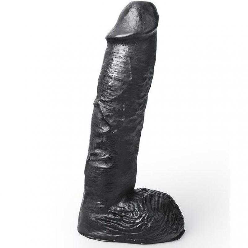 Hung system dildo realista color negro mickey 24 cm Hung system dildo realista color negro mickey 24 cm