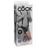Caja del King Cock 12″ Hollow Strap-On Suspender System