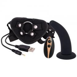 Sevencreations arnes strap on con dildo 12.5 cm