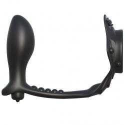 Fantasy c-ringz rock hard anillo potenciador con plug anal