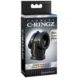 Fantasy c-ringz cock pipe with ball strech