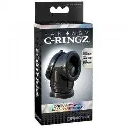 Fantasy c-ringz cock pipe with ball strech Fantasy c-ringz cock pipe with ball strech