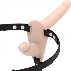 Baile funda extensora pene con strap para testiculos 13.5 cm BAILE FOR HIM - 1