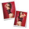 Fotos de la modelo del Bad Girl Vibrating Ass en corsé