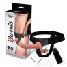 Harness attraction harris  doble penetración con vibracion 18  x 3.5cm - 1