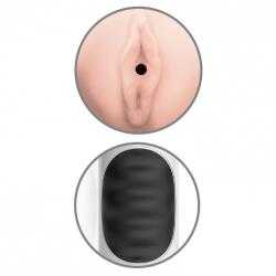 Pipedream extreme toyz mega grip vagina masturbador vibrador