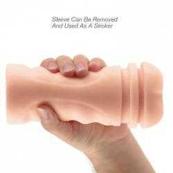 Pipedream extreme toyz mega grip vagina masturbador vibrador