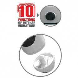 Pipedream extreme toyz mega grip vagina masturbador vibrador