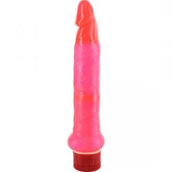 Sevencreations jelly vibrador anal delgado rosa