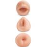 Extreme toyz all 3 holes kit 3 masturbadores - 2