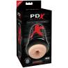 PDX Elite Air-Tight Anal Stroker con su caja