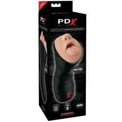 Pdx elite stroker realistico garganta profunda con vibracion