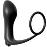 Anillo con plug vibrador Ass-Gasm