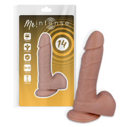 Mr intense 14 pene realistico 18.5 -o- 3.8cm