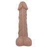 Parte trasera del pene realista Mr Intense 26 con sus testículos