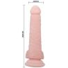 Baile super dildo realistico natural 18.8 cm - 3