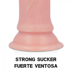 Rockarmy dual density crusader dildo realista 21,5cm