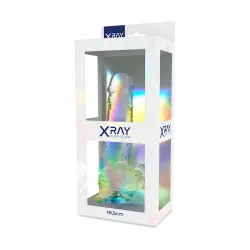 Xray clear dildo realista transparente 18.5cm x 3.8cm Xray clear dildo realista transparente 18.5cm x 3.8cm