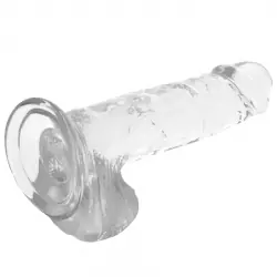 Xray clear dildo realista transparente 20cm x 4.5cm Xray clear dildo realista transparente 20cm x 4.5cm