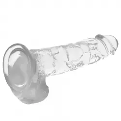 Xray clear dildo realista transparente 22cm x 4.6cm Xray clear dildo realista transparente 22cm x 4.6cm