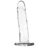 Dildo transparente Xray Clear de frente