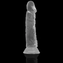 Xray clear dildo transparente 19cm x 4cm Xray clear dildo transparente 19cm x 4cm