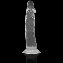 Xray clear dildo transparente 19cm x 4cm