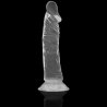 Xray Clear de 19 cm sobre fondo negro, de lado